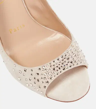 Christian Louboutin Nudes Degrachick suede sandals | Thumbnail 2