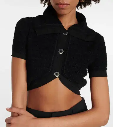 Jacquemus Le Cardigan Campana knit crop top | Thumbnail 2 Jacquemus Le Cardigan Campana knit crop top | Thumbnail 2