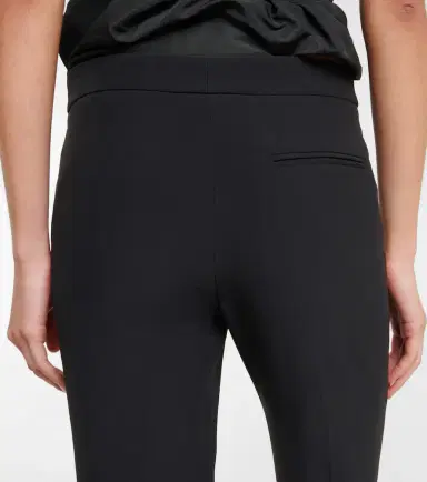 McQueen Mid-rise slim crêpe pants | Thumbnail 5