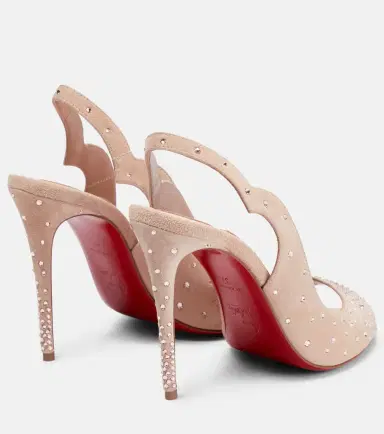 Christian Louboutin Nudes Degrachick suede sandals | Thumbnail 3