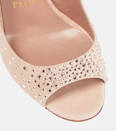 Christian Louboutin Nudes Degrachick suede sandals | Thumbnail 4