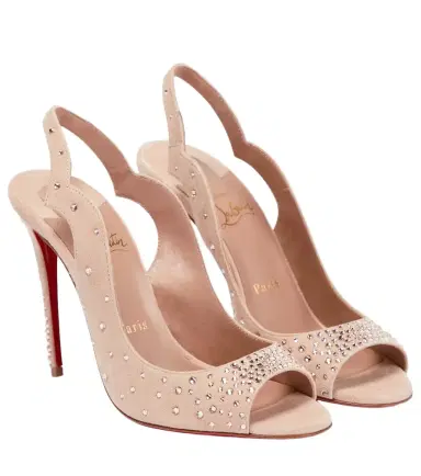 Christian Louboutin Nudes Degrachick suede sandals | Thumbnail 1