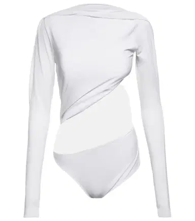 Jacquemus Le Body Carozzu mesh bodysuit | Thumbnail 1 Jacquemus Le Body Carozzu mesh bodysuit | Thumbnail 1