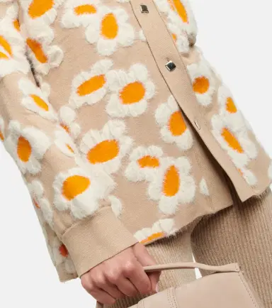 Jacquemus La Chemise Neve floral cardigan | Thumbnail 2