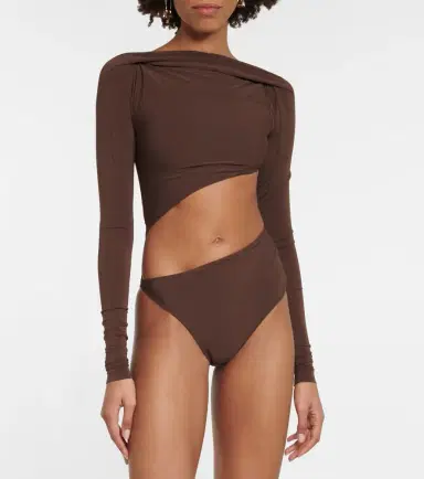 Jacquemus Le Body Carozzu cutout bodysuit | Thumbnail 4