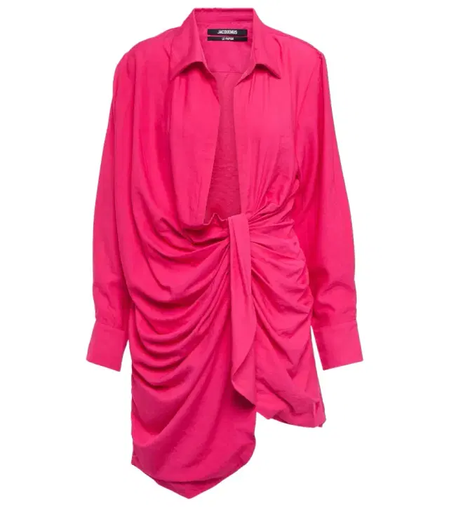 Jacquemus La Robe Bahia tie-detail minidress