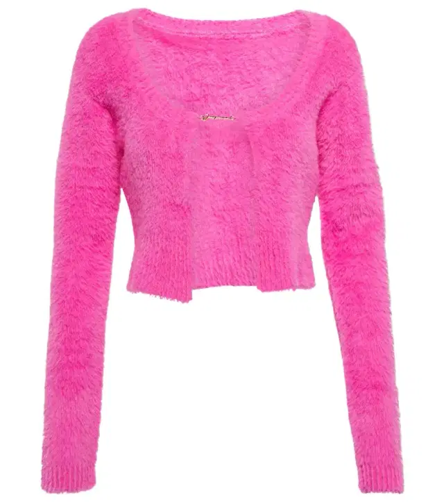 Jacquemus La Maille Neve cropped cardigan