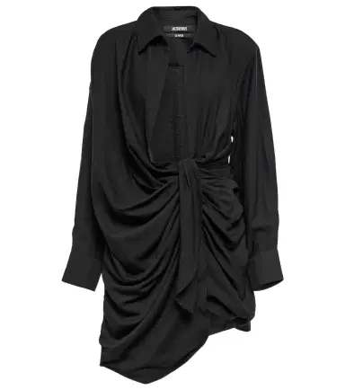 Jacquemus La Robe Bahia gathered minidress | Thumbnail 1 Jacquemus La Robe Bahia gathered minidress | Thumbnail 1