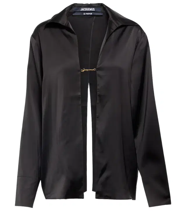 Jacquemus La Chemise Notte satin shirt