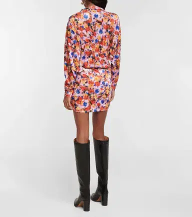 Isabel Marant Floral print minidress | Thumbnail 2
