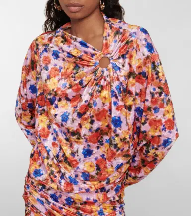 Isabel Marant Floral print minidress | Thumbnail 3