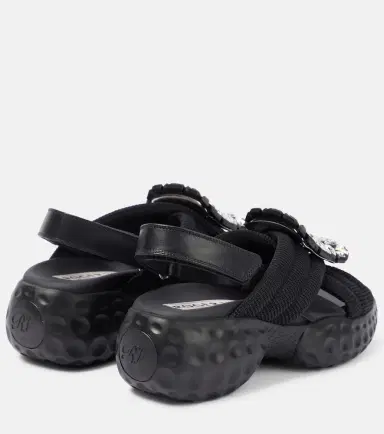Roger Vivier Viv' Run embellished sandals | Thumbnail 4 Roger Vivier Viv' Run embellished sandals | Thumbnail 4