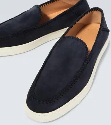 Giorgio Armani Galleria 3 suede loafers | Thumbnail 4
