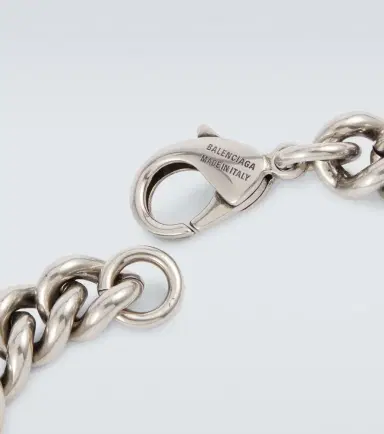 Balenciaga BB brass bracelet | Thumbnail 3
