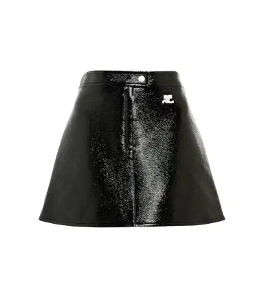 Courrèges Courrèges Logo miniskirt | Thumbnail 1