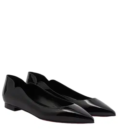 Christian Louboutin Hot Chick leather ballet flats | Thumbnail 1