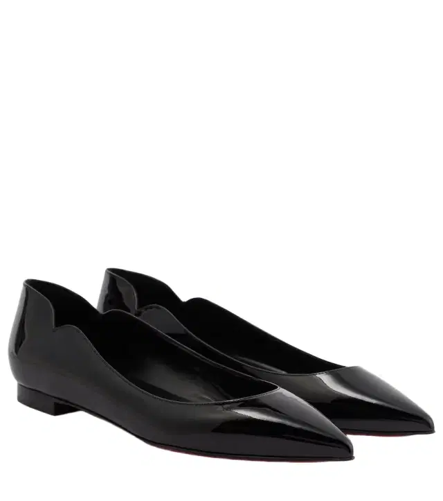 Christian Louboutin Hot Chick leather ballet flats
