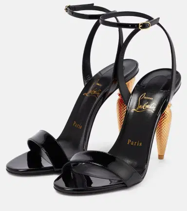 Christian Louboutin Lipqueen 100 patent leather sandals | Thumbnail 2 Christian Louboutin Lipqueen 100 patent leather sandals | Thumbnail 2