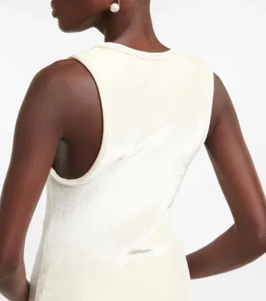Jil Sander Velvet tank top | Thumbnail 6