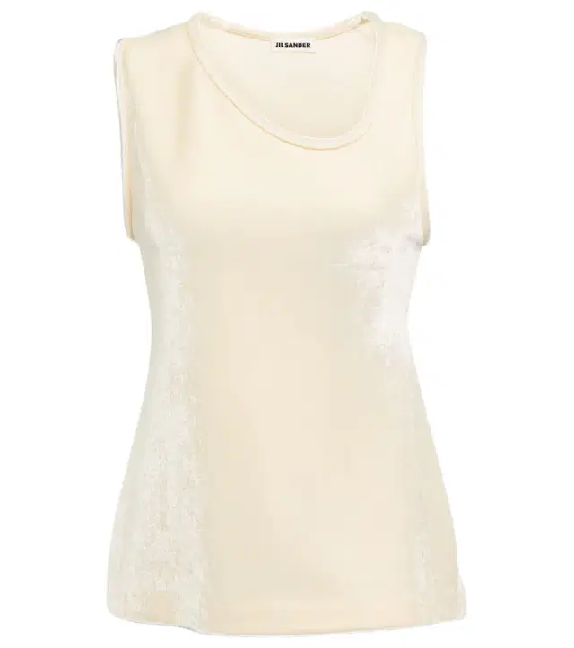 Jil Sander Velvet tank top