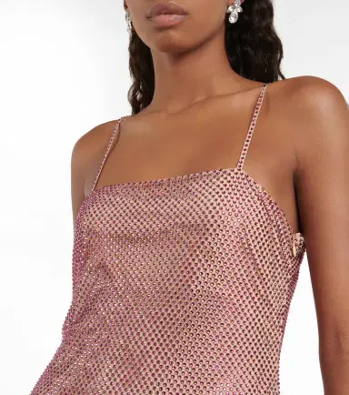 Stella McCartney Crystal-embellished minidress | Thumbnail 3