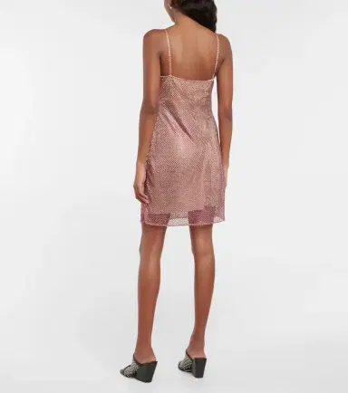 Stella McCartney Crystal-embellished minidress | Thumbnail 4