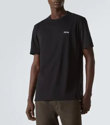 Zegna Logo cotton T-shirt | Thumbnail 5