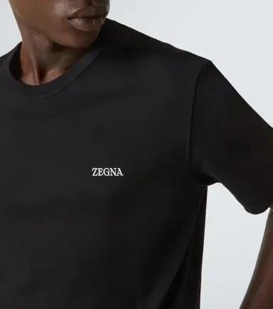 Zegna Logo cotton T-shirt | Thumbnail 6