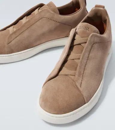 Zegna Triple Stitch suede sneakers | Thumbnail 4 Zegna Triple Stitch suede sneakers | Thumbnail 4