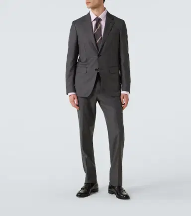 Zegna Single-breasted virgin wool suit | Thumbnail 4 Zegna Single-breasted virgin wool suit | Thumbnail 4