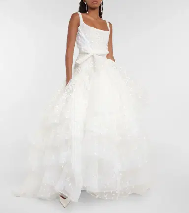 Vivienne Westwood Bridal Princess embroidered gown | Thumbnail 3 Vivienne Westwood Bridal Princess embroidered gown | Thumbnail 3