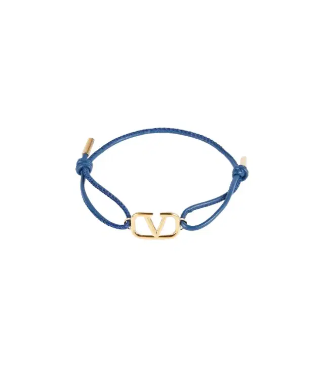 Valentino Garavani VLogo Signature leather bracelet