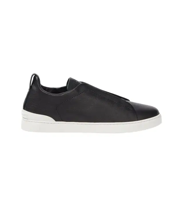 Zegna Triple Stitch leather sneakers