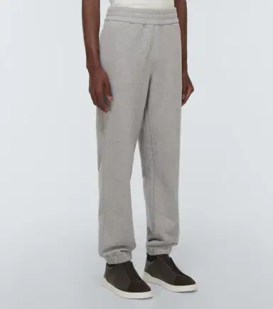 Zegna Logo cotton sweatpants | Thumbnail 2