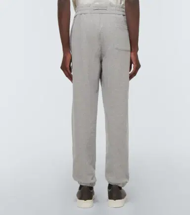 Zegna Logo cotton sweatpants | Thumbnail 3