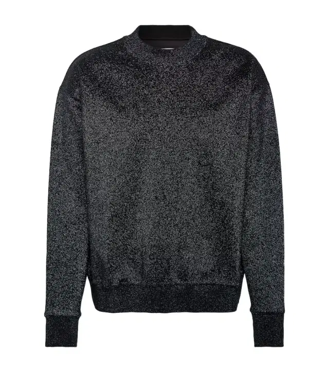 Jil Sander Metallic crewneck sweater