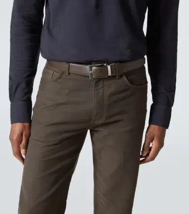 Zegna Leather belt | Thumbnail 5