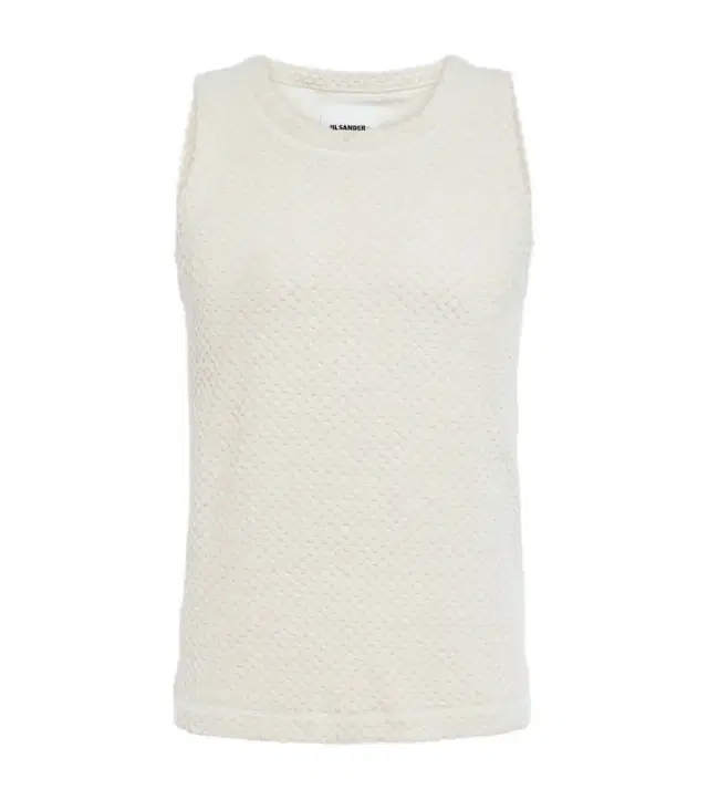 Jil Sander Cotton-blend tank top