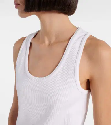 Bottega Veneta Cotton-blend tank top | Thumbnail 3