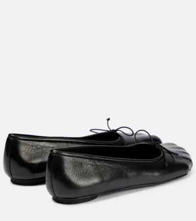 Balenciaga Bow-detail leather ballet flats | Thumbnail 4 Balenciaga Bow-detail leather ballet flats | Thumbnail 4