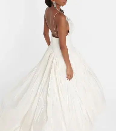 Danielle Frankel Bridal Leith silk taffeta gown | Thumbnail 2 Danielle Frankel Bridal Leith silk taffeta gown | Thumbnail 2