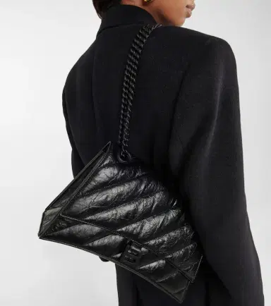 Balenciaga Crush Medium leather shoulder bag | Thumbnail 4 Balenciaga Crush Medium leather shoulder bag | Thumbnail 4