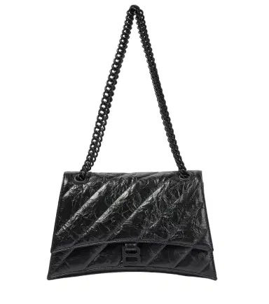 Balenciaga Crush Medium leather shoulder bag | Thumbnail 1 Balenciaga Crush Medium leather shoulder bag | Thumbnail 1