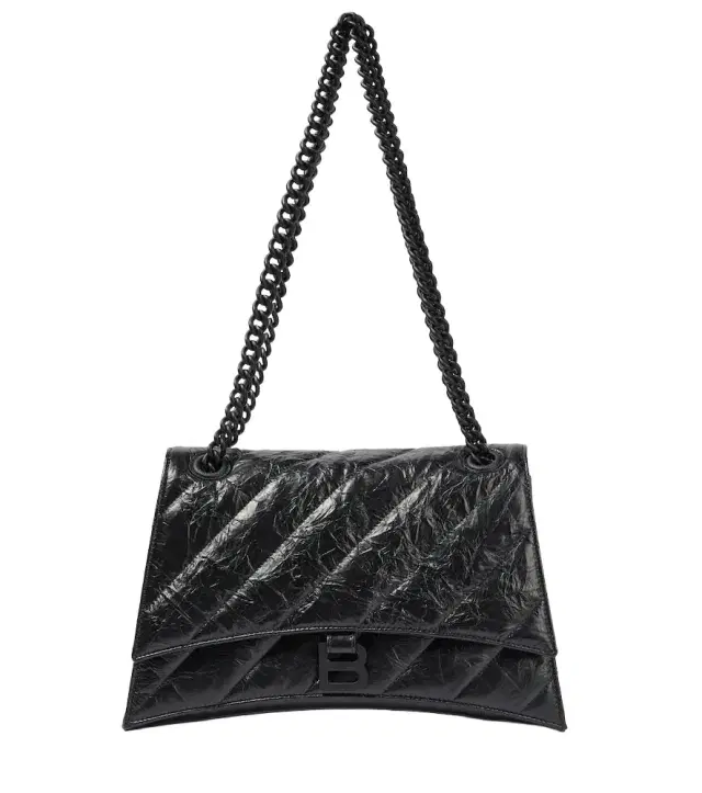 Balenciaga Crush Medium leather shoulder bag