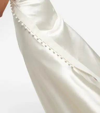 Danielle Frankel Bridal Sasha silk gown | Thumbnail 3