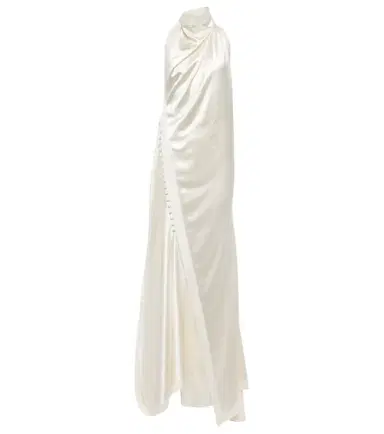 Danielle Frankel Bridal Sasha silk gown | Thumbnail 1