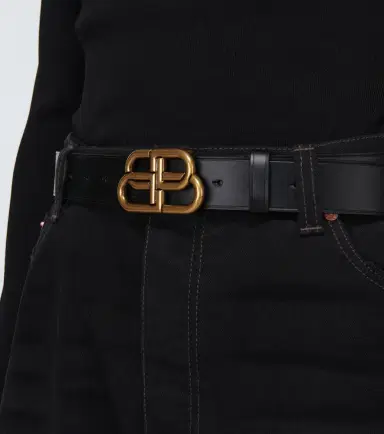Balenciaga BB leather belt | Thumbnail 4