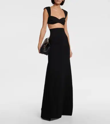 Victoria Beckham High-waisted maxi skirt | Thumbnail 2 Victoria Beckham High-waisted maxi skirt | Thumbnail 2