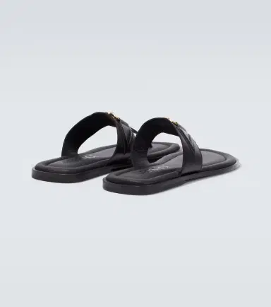 Versace Medusa leather thong sandals | Thumbnail 3