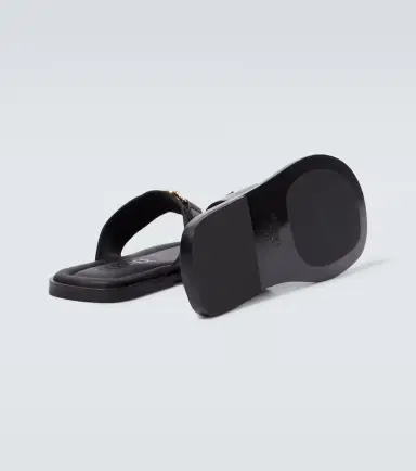 Versace Medusa leather thong sandals | Thumbnail 4
